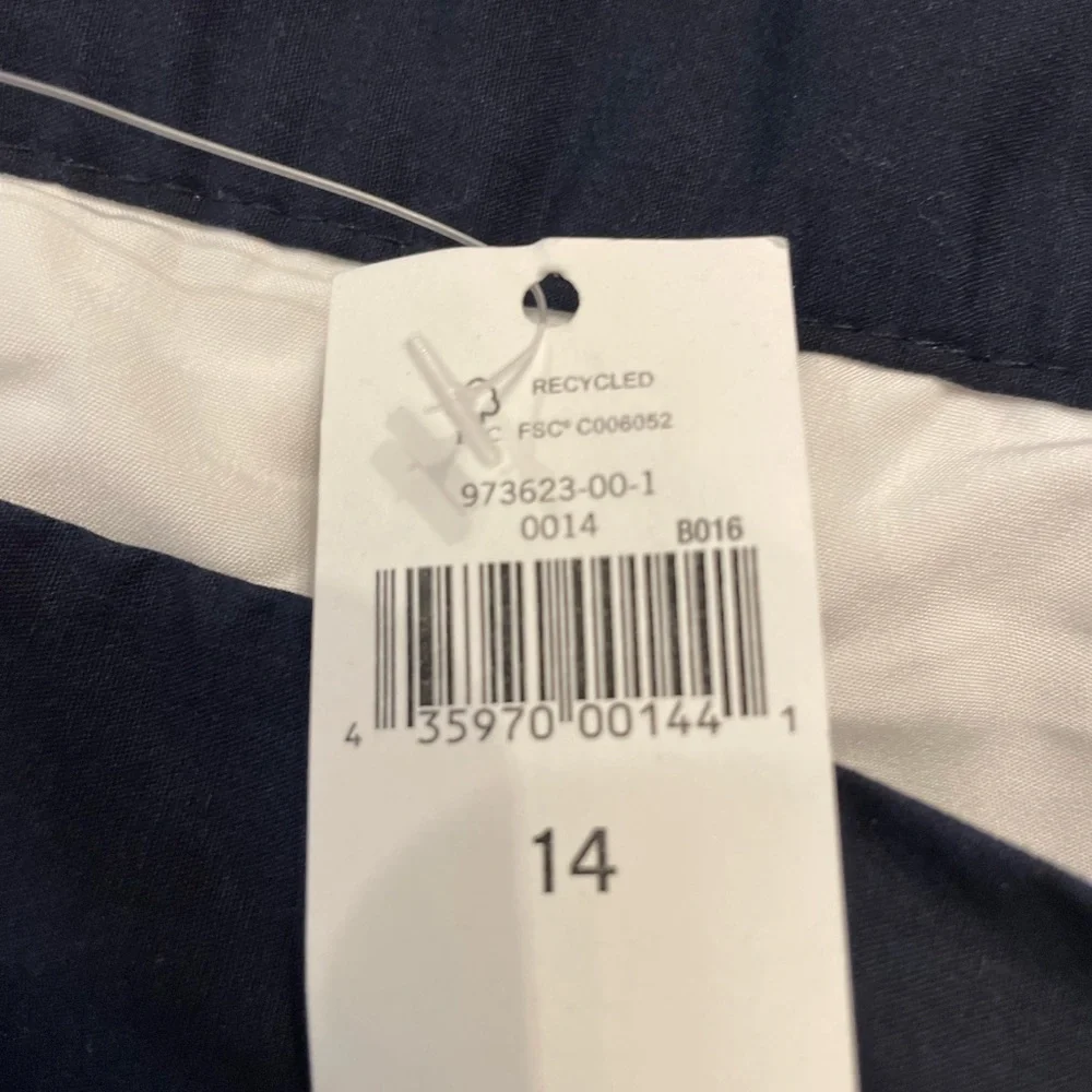 Banana Republic navy and white skirt size 14 NWT - Picture 5 of 8